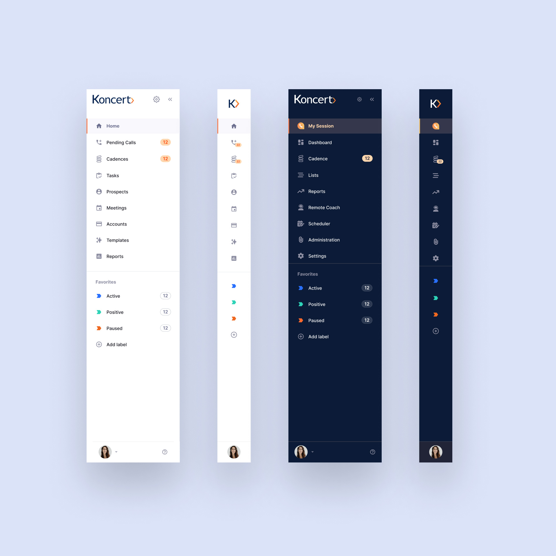 Koncert UI Component 01